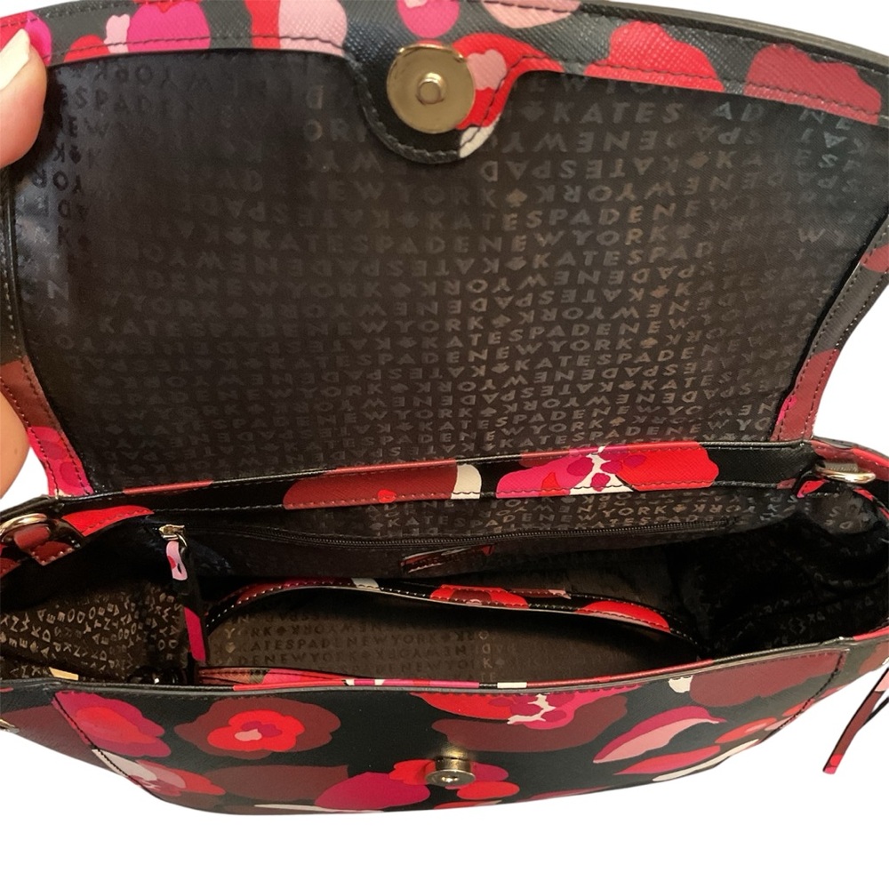 Kate Spade Laurel Way LILAH Floral Print Satchel with Removable Strap - Picture 5 of 5